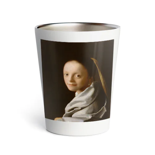 少女 / Portrait of a Young Woman Thermo Tumbler