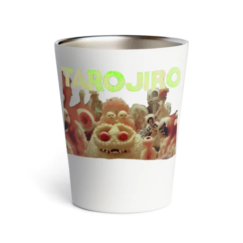 COLORFUL POPCORN MONSTERS by AI Thermo Tumbler