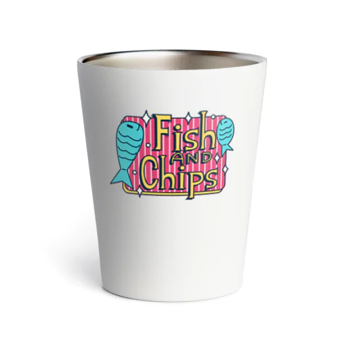 POP誘惑「FISH&CHIPS」 Thermo Tumbler