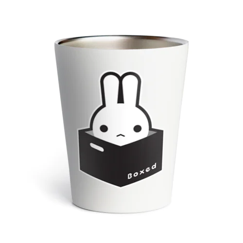 【Boxed * Rabbit】白Ver Thermo Tumbler