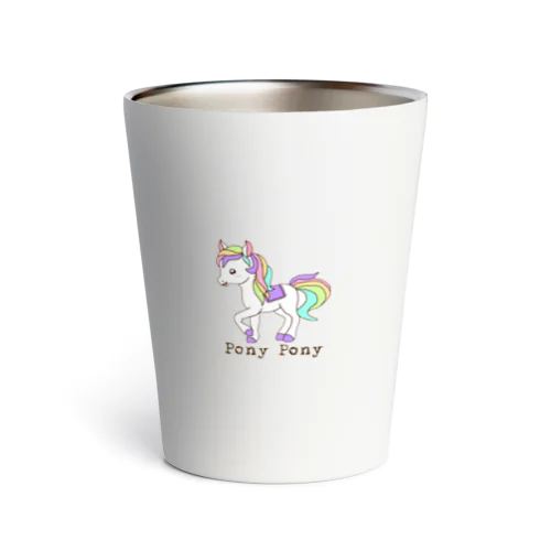 PONY PONY(ぽにぽに) Thermo Tumbler