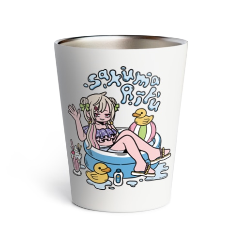 アヒルと遊ぶりる✦サーモタンブラー Thermo Tumbler