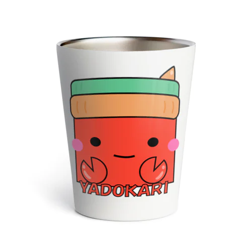 イラスト604 四角いヤドカリ Thermo Tumbler