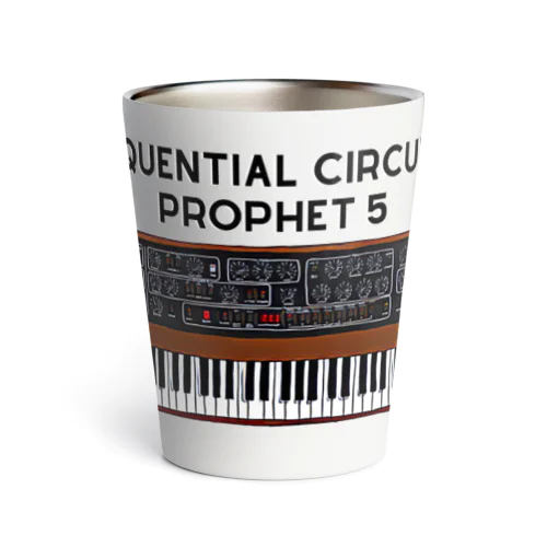 Sequential Circuits Prophet 5 Vintage Synthesizer Thermo Tumbler