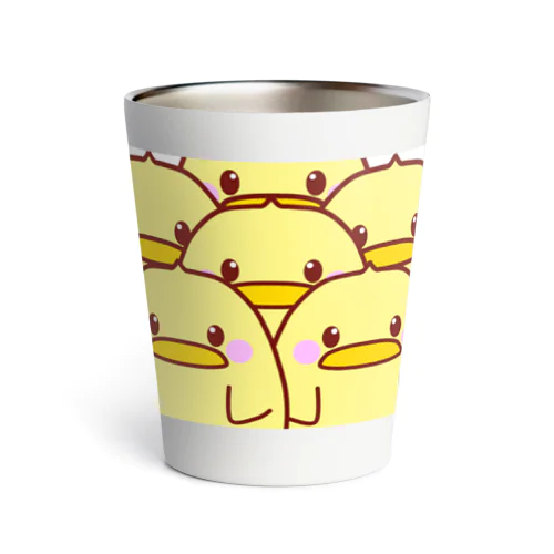 ひよこがいっぱい Thermo Tumbler