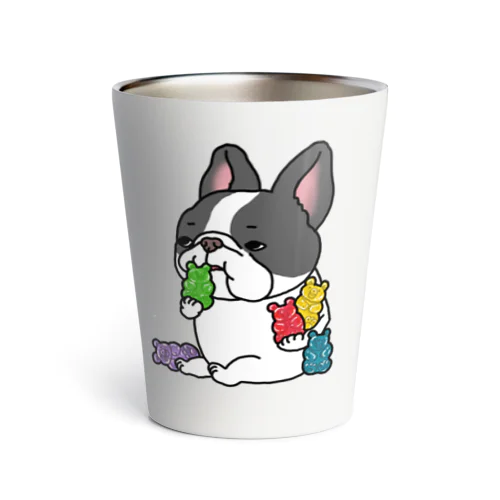 ガミィベア食べるパイドフレブルちゃん Thermo Tumbler