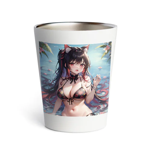 夏タンブラー（焔）猫姫幻想郷 by takebon Thermo Tumbler