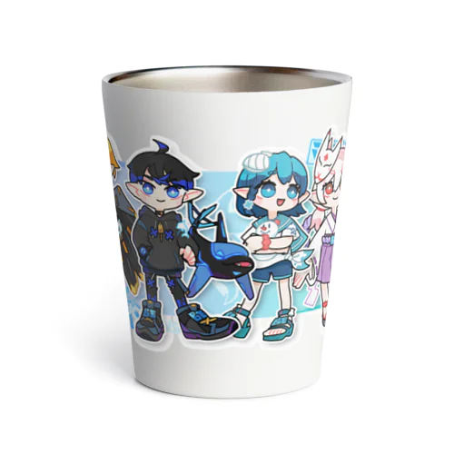 BLUE ECHOES 集合イラストB Thermo Tumbler