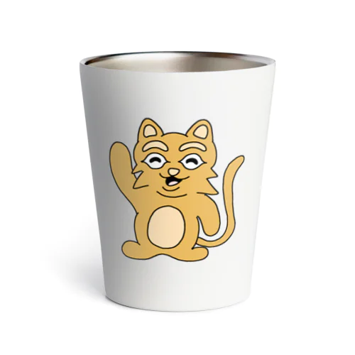 素直な猫のスナネコ Thermo Tumbler