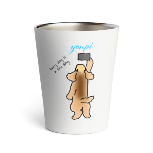 自撮りyoupi Thermo Tumbler
