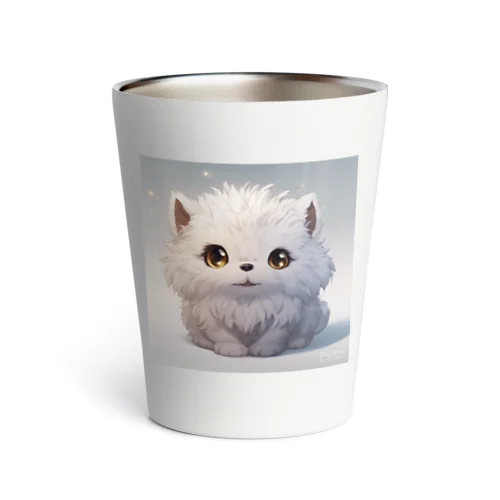 「ふわふわにゃんこ (Fuwafuwa Nyanko)」 Thermo Tumbler