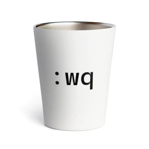 vim :wq 保存して終了 Thermo Tumbler