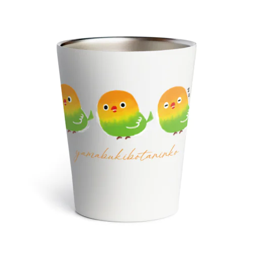 ヤマブキボタンインコず Thermo Tumbler