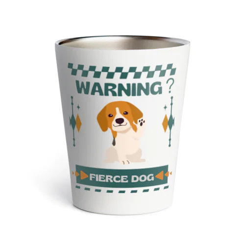 番犬になるかなドッグくん Thermo Tumbler