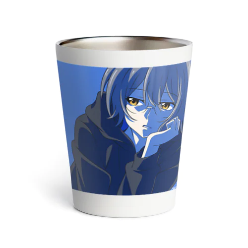 めのしんだめがねっ子 Thermo Tumbler