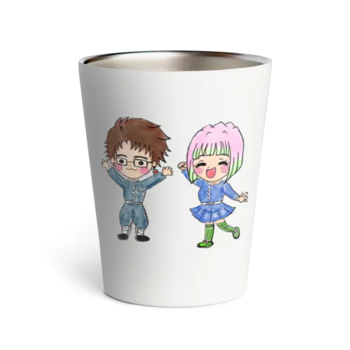 ホビさんとQちゃん Thermo Tumbler