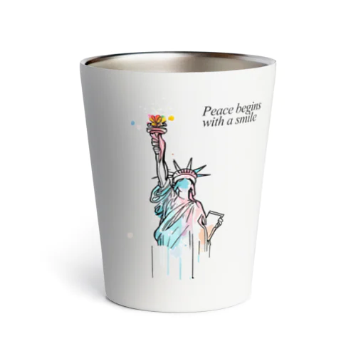 Ms.liberty  Thermo Tumbler