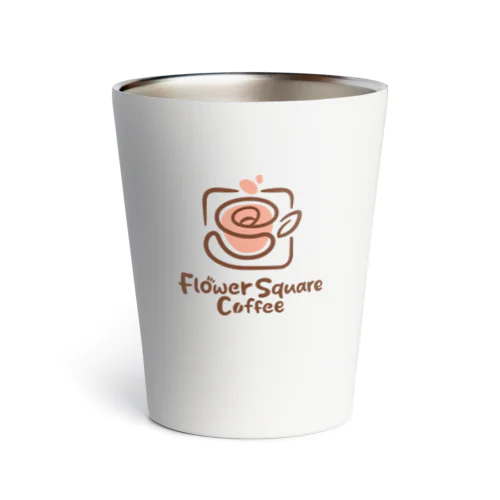 FlowerSquareCoffee (Ｐ) サーモタンブラー