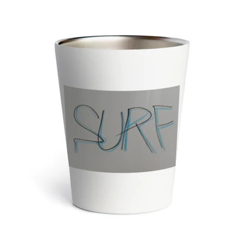 SURF 文字(青影) Thermo Tumbler