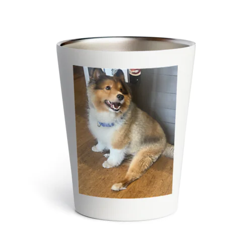 愛らしいモフモフ犬グッズ Thermo Tumbler