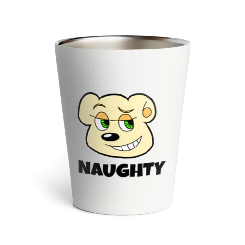 NAUGHTY BEARくん Thermo Tumbler