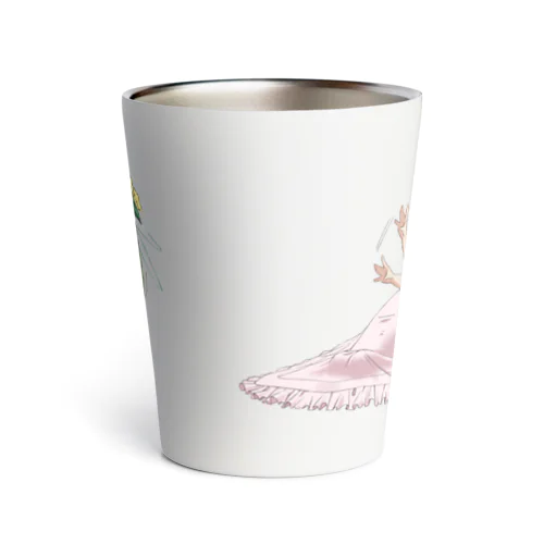 ほめまち、うなされりさ子 Thermo Tumbler