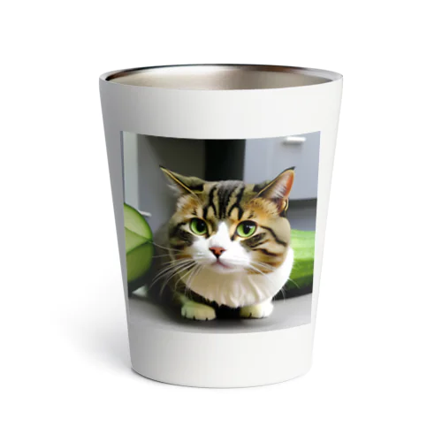 ねこ ぐっず 4 Thermo Tumbler