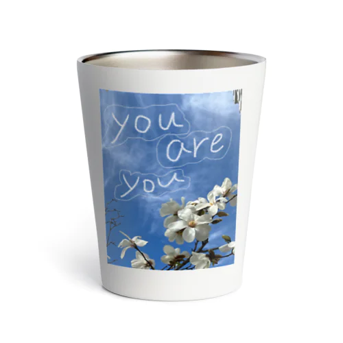 そのままで、you are you Thermo Tumbler