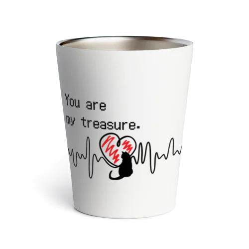 貴方は私の宝物です　You are my treasure. Thermo Tumbler