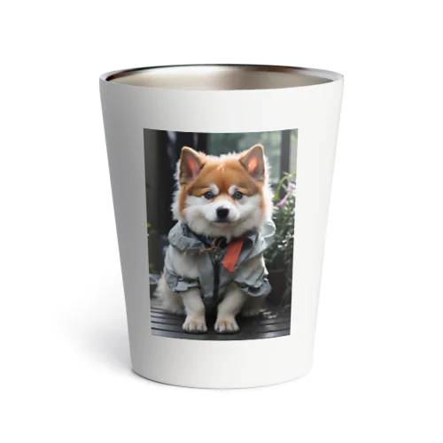 おしゃれな犬 Thermo Tumbler