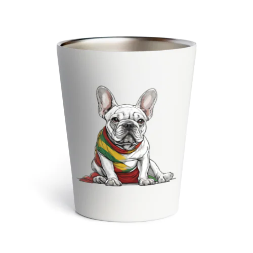 Frenchie-Rasta Dogg Thermo Tumbler