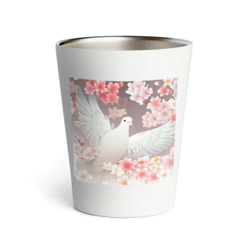 夢幻　鳩　優雅 Thermo Tumbler