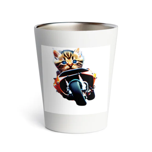 レーサー猫ちゃん Thermo Tumbler