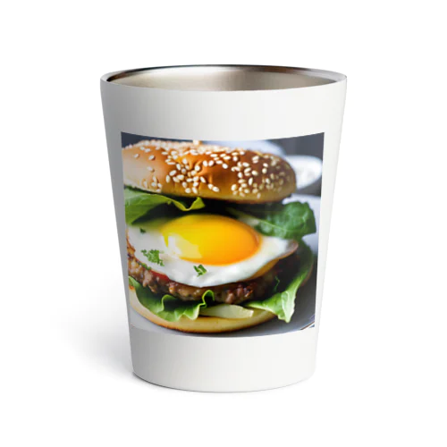 半熟とろけるハンバーグ チーズ愛好家の夢！ Thermo Tumbler