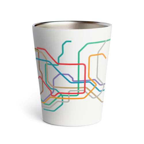 東京メトロ路線図-TOKYO METRO-東京地下鉄路線図- Thermo Tumbler