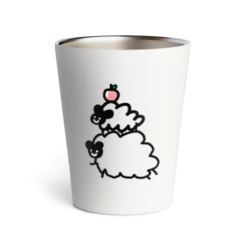 リンゴひつじのタンブラー Thermo Tumbler
