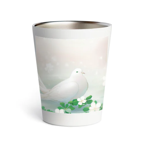 夢幻　鳩　清ら Thermo Tumbler