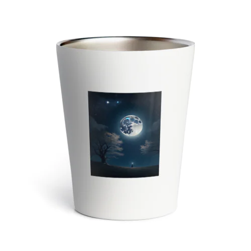 神秘的な月夜のグッズ Thermo Tumbler