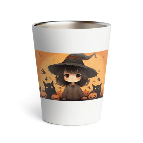 魔女っ子MEGU ハロウイン風 Thermo Tumbler