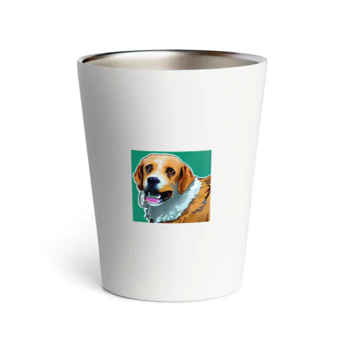 愛犬の笑顔 Thermo Tumbler