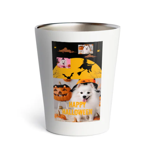 ハロウィン🎃スピッツ Thermo Tumbler