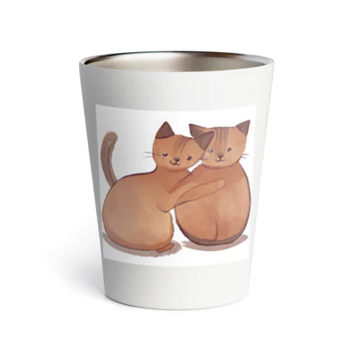 仲良い兄弟猫 Thermo Tumbler