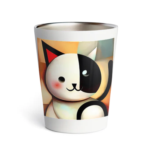 Mysterious Cat Thermo Tumbler