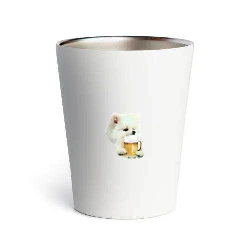 ビール好きの犬 Thermo Tumbler