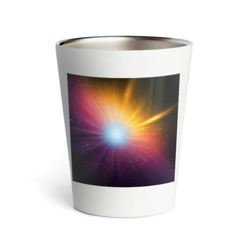 宇宙に漂う青白い光 Thermo Tumbler