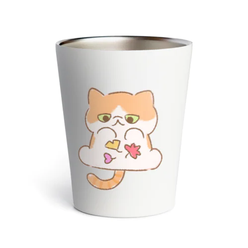 秋のねこちゃん Thermo Tumbler