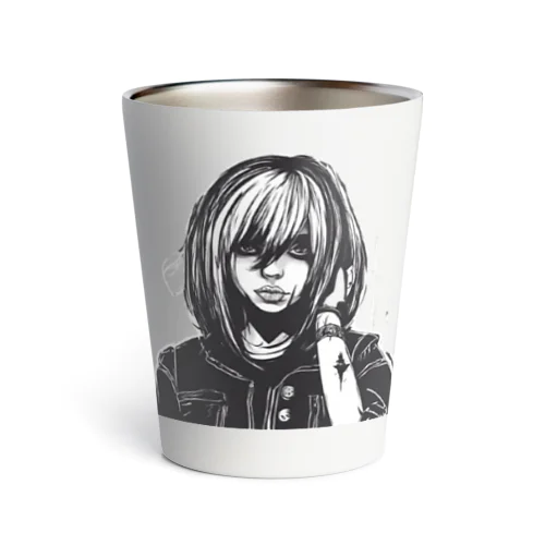 ロックな女の子 Thermo Tumbler