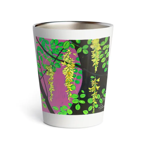 golden chaine-キングサリ- Thermo Tumbler