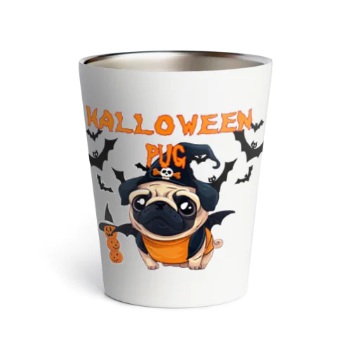 ハロウィン　パグ Thermo Tumbler