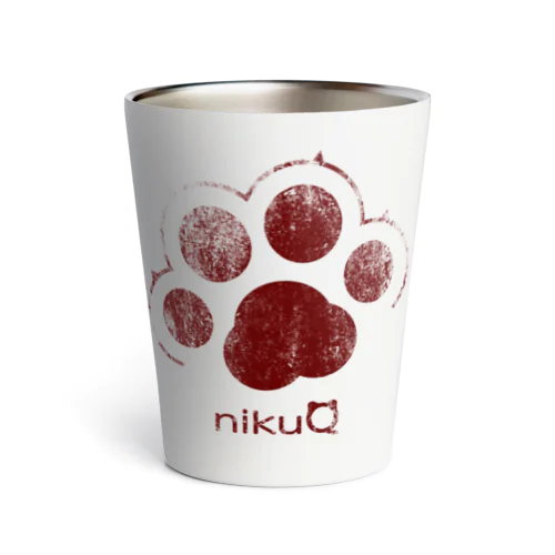 肉球をモチーフにしたオリジナルブランド「nikuQ」（猫タイプ）です Thermo Tumbler